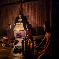  Evening tea in the sala