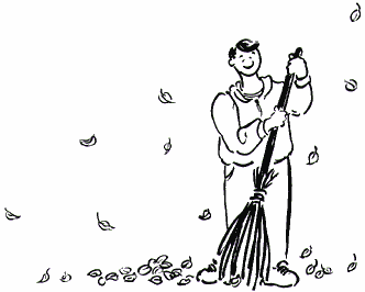 sweeping